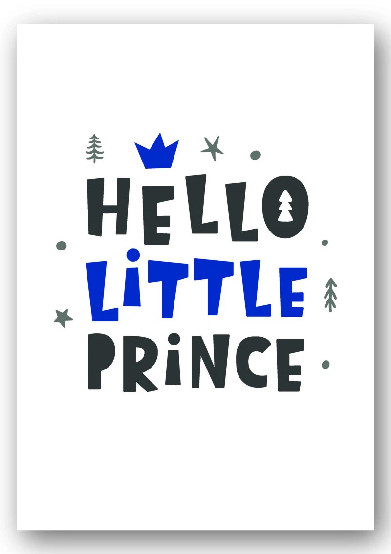 Wandbild little prince