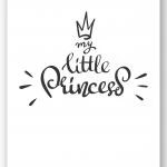 Wandbild "my little princess"