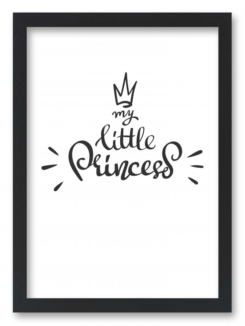 Wandbild "my little princess"